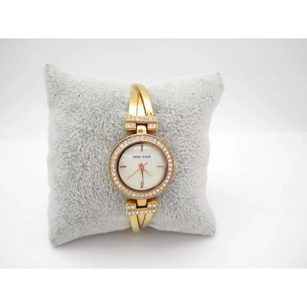Women's Anne Klein Quartz WR Analog 26mm Dial Causal Round Watch (G486)